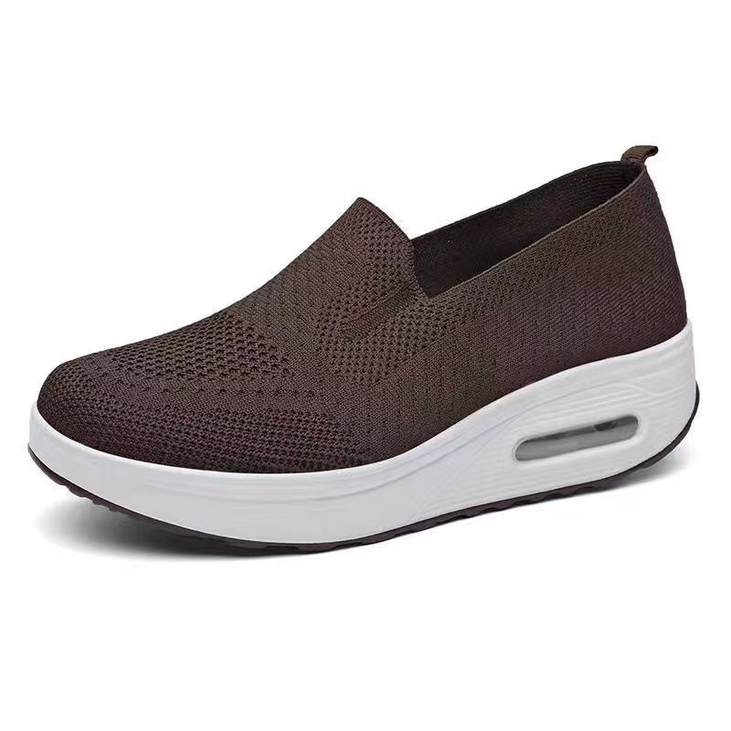 Damen Komfortable Slip-On Sneakers mit dämpfendem Air-System EB