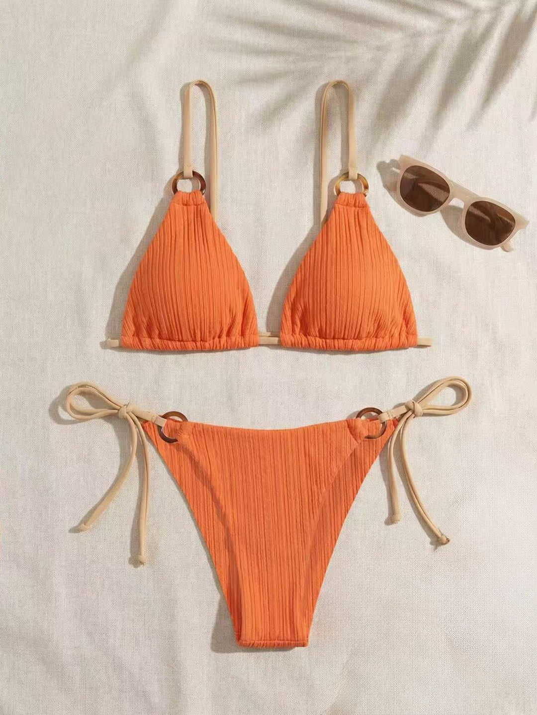 Damen Dreiecksbikini mit verstellbarem Träger EB