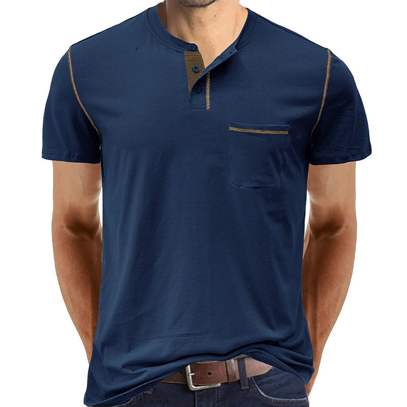 EB | Kurzärmeliges Henley-Hemd