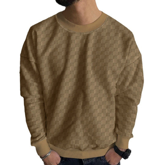 Herren Modischer Sweatshirt mit strukturiertem Design EB