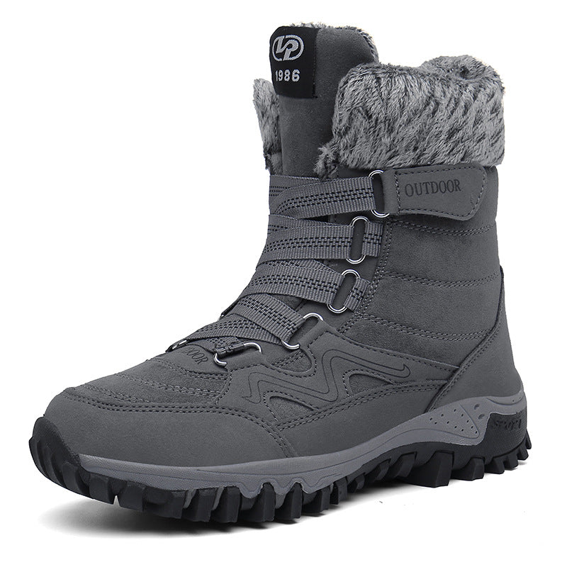 Damen Outdoor-Winterstiefel mit rutschfester Sohle und isolierendem Innenfutter EB
