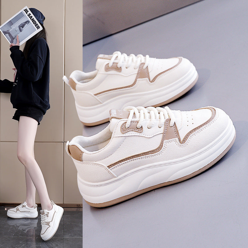 Damen Sportliche Sneakers mit dämpfender Laufsohle und modischem Design EB