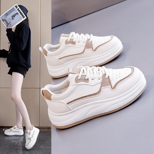 Damen Sportliche Sneakers mit dämpfender Laufsohle und modischem Design EB