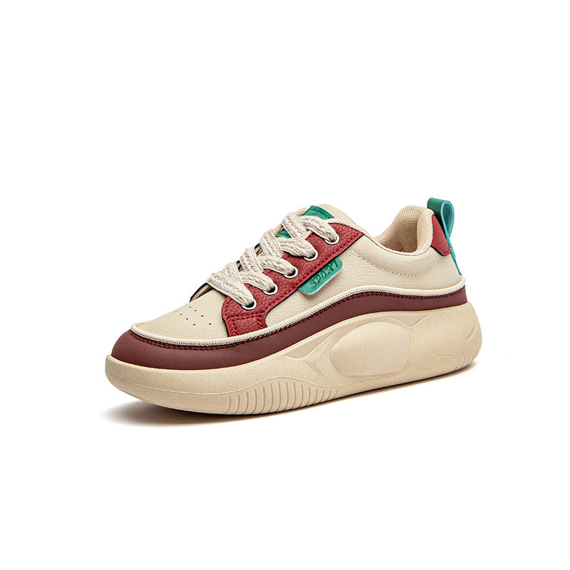 Damen Komfortabele Sneakers mit Retro-Details EB