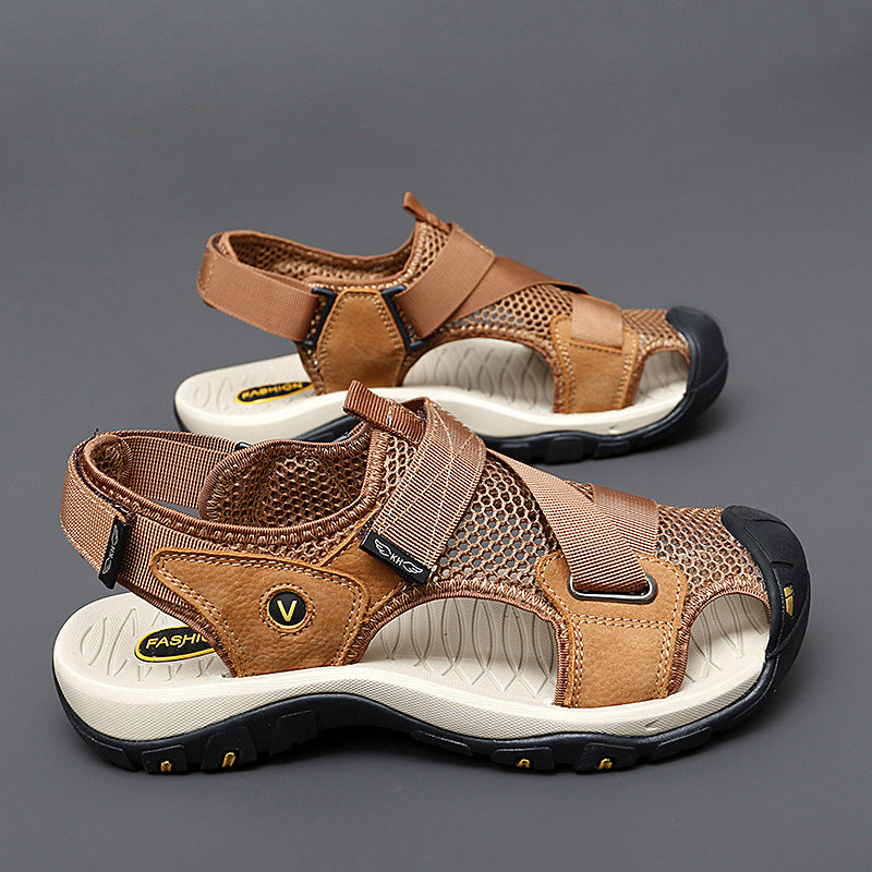 Damen Atmungsaktive Sport-Sandalen mit verstellbaren Riemen und rutschfester Sohle EB