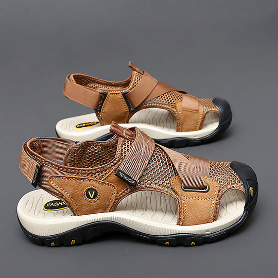Damen Atmungsaktive Sport-Sandalen mit verstellbaren Riemen und rutschfester Sohle EB