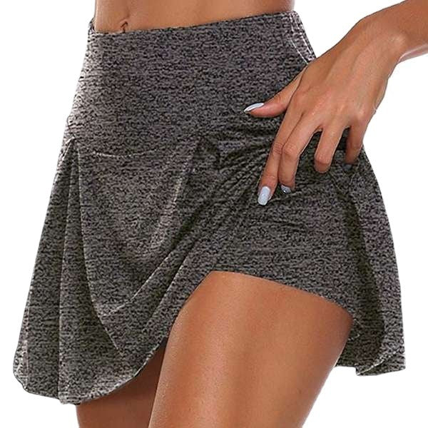Damen sportlicher Minirock mit hoher Taille und Bewegungskomfort EB