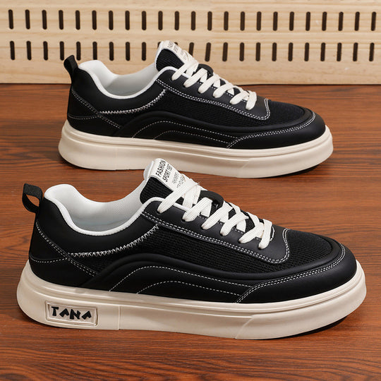 Damen Sportliche Sneaker mit atmungsaktiver Mesh-Oberfläche EB