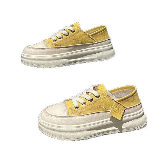 Damen Plateau-Sneaker mit elastischem Riemen und atmungsaktivem Obermaterial EB