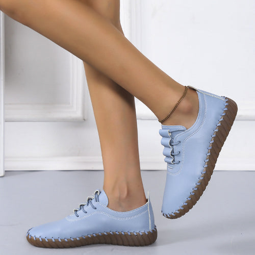 Damen Komfortable Schnürschuhe mit ergonomischem Design und atmungsaktiver Sohle EB