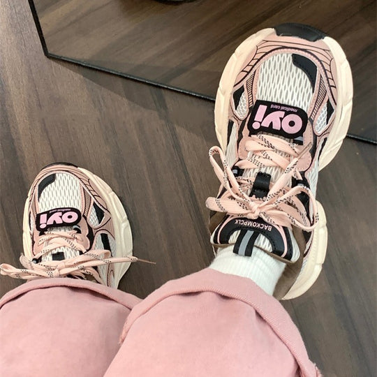 Damen Atmungsaktive Chunky Sneakers mit sportlichem Design EB