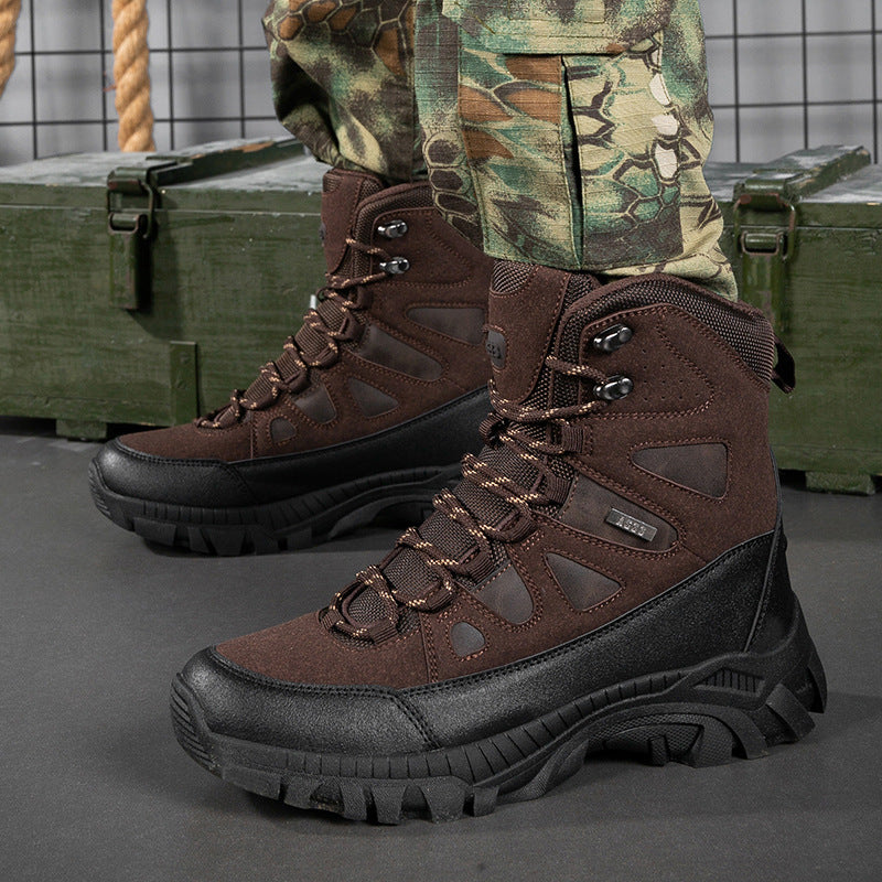 Herren Multifunktionale Tactical Stiefel mit rutschfester Sohle und atmungsaktiver Konstruktion EB