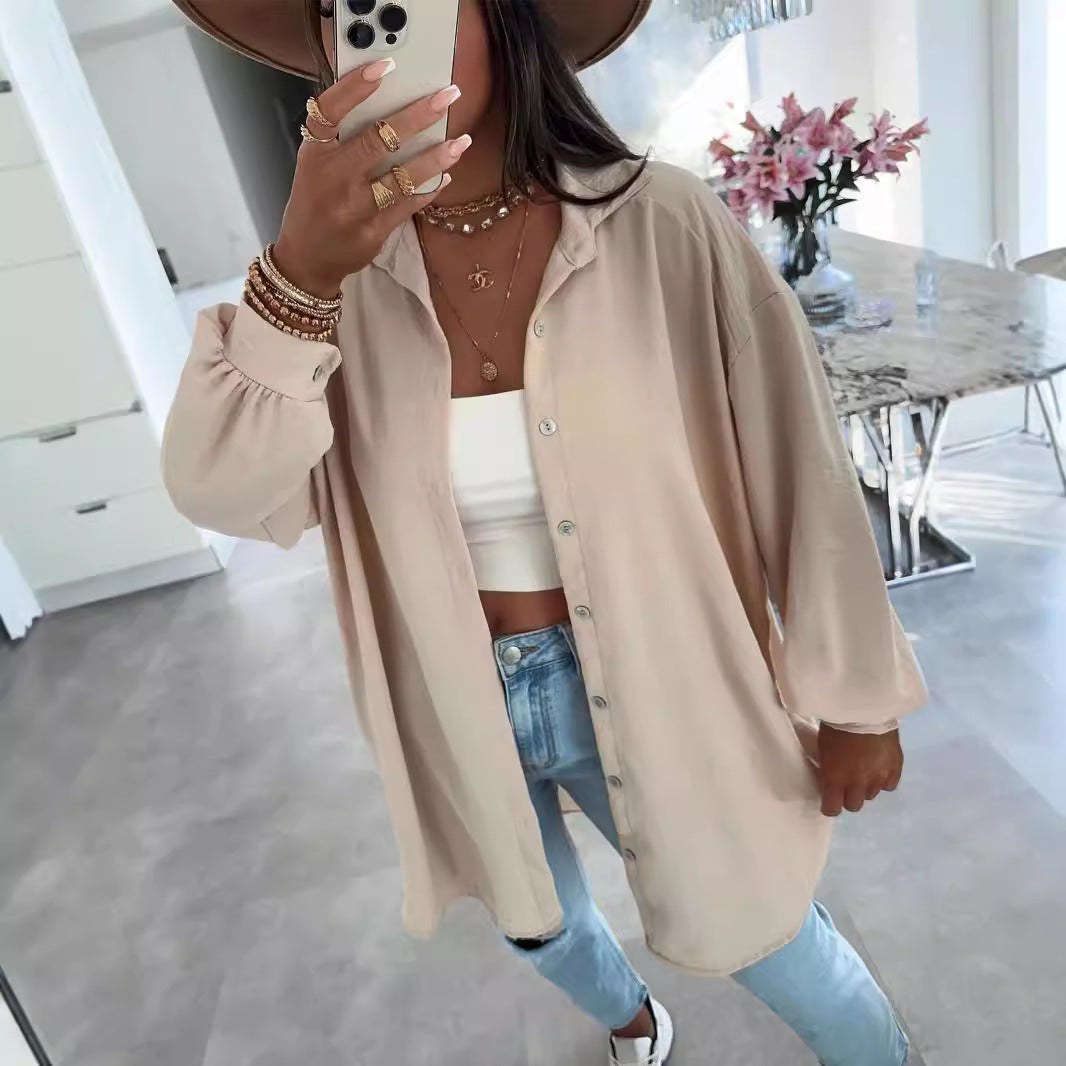 Damen Übergröße Hemdbluse EB