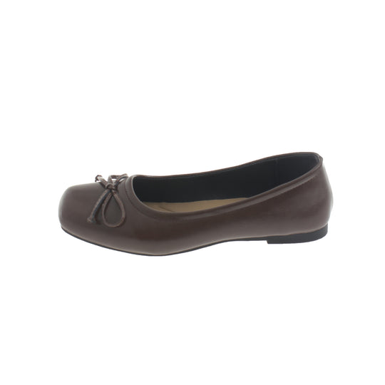 Damen Elegante und bequeme Ballerinas mit dekorativen Schleifen-Details EB