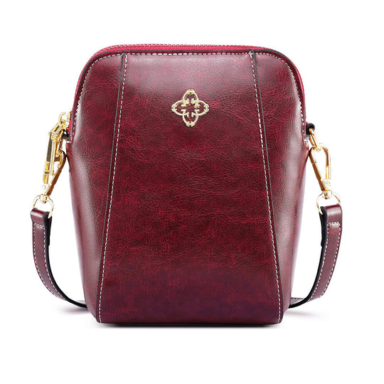 EB | Vintage Öl Wachs diagonal span Tasche