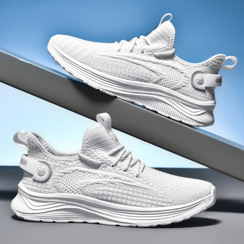 Damen Atmungsaktive Sneakers mit flexiblem Fußbett und hochelastischem Obermaterial EB