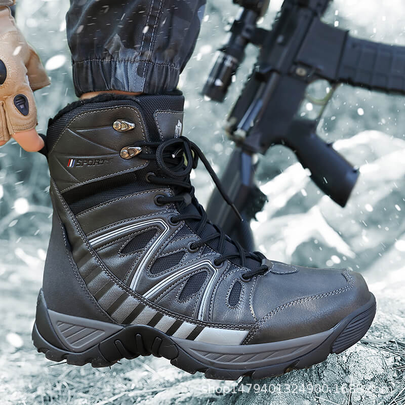 Damen Winter-Trekkingstiefel mit isolierendem Futter und rutschfester Sohle EB