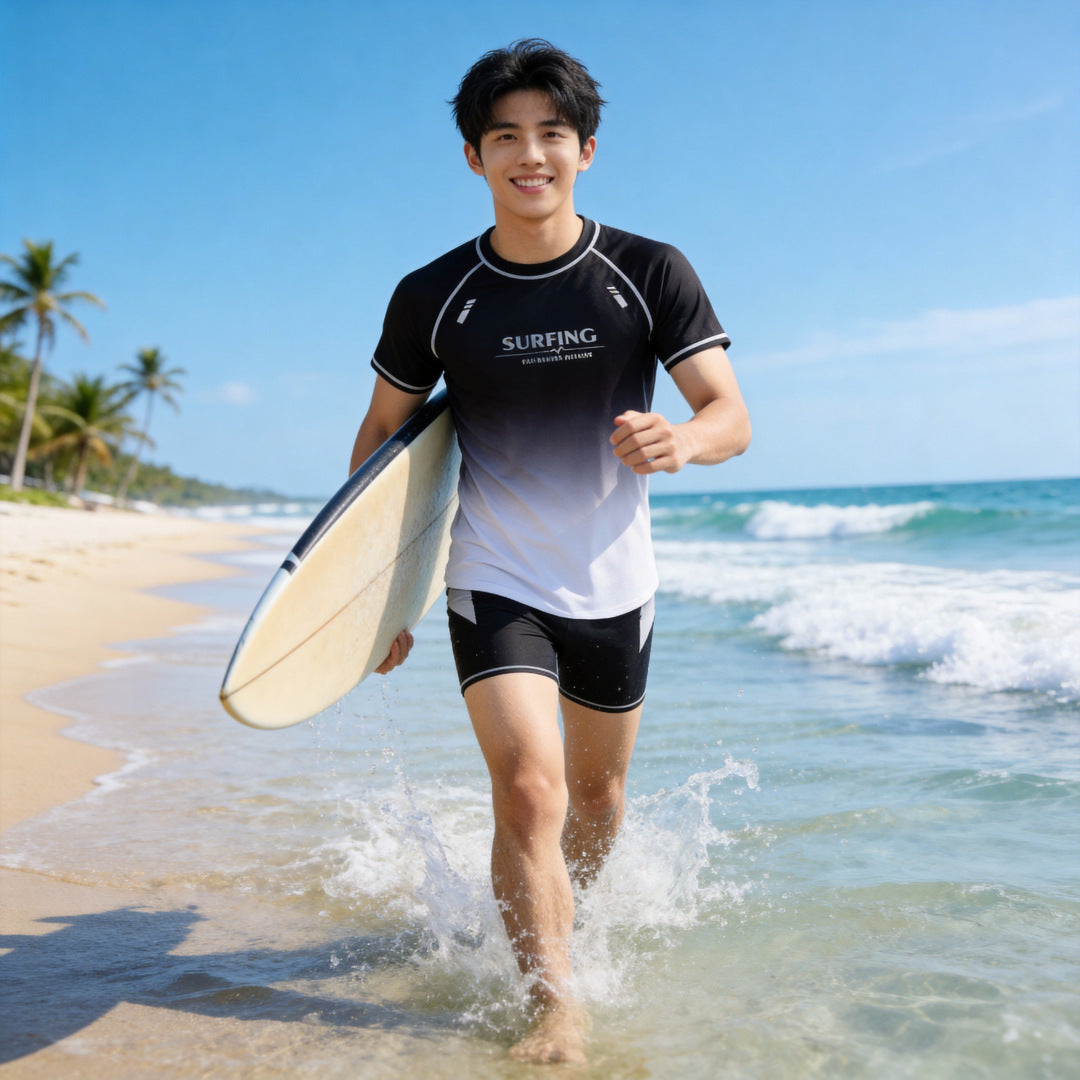 Jungen Surfshirt mit UV-Schutz EB