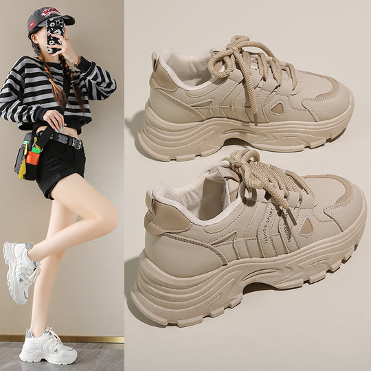 Damen modische sportliche Sneakers mit innovativer Sohlenkonstruktion EB