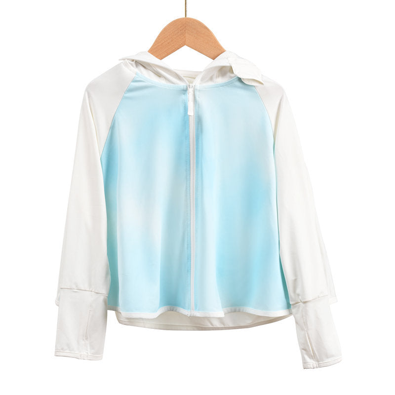 Damen Leichte und atmungsaktive Schutzjacke mit Kapuze EB