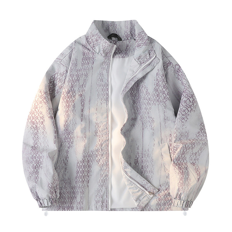 Damen Leichte Windjacke mit elastischen Bündchen von EB