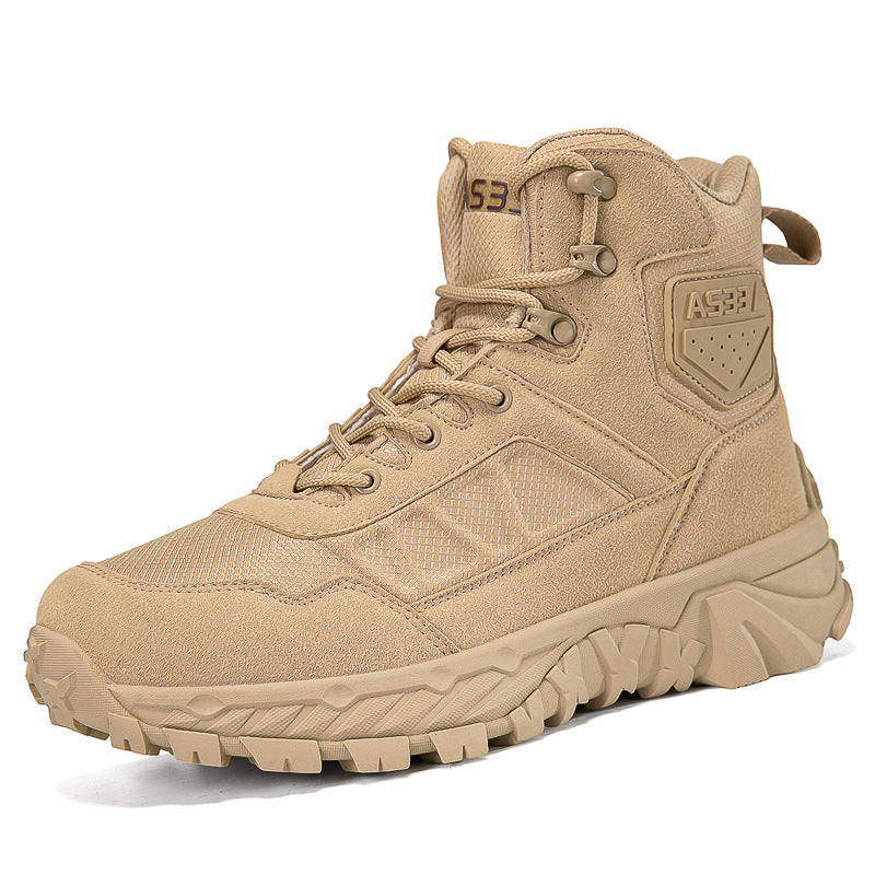 Herren Hochwertige Outdoor-Stiefel mit rutschfester Sohle und verstärktem Knöchelschutz EB