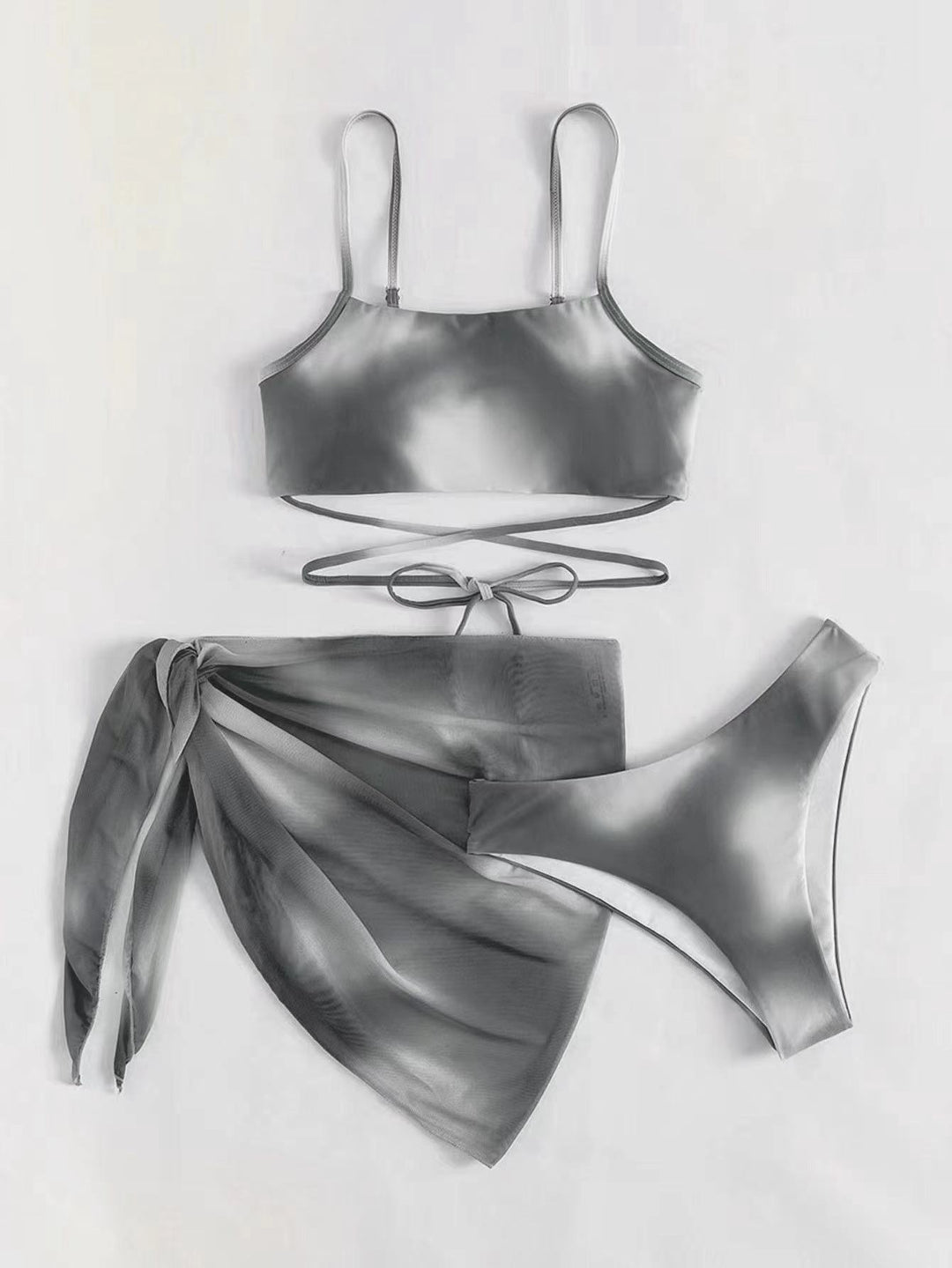 EB | Tie-Dye dreiteiliger geteilter Bikini