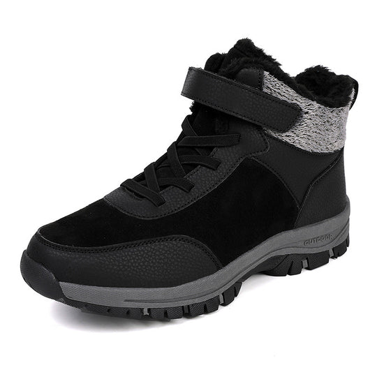 Damen Bequeme und warme Winterstiefel mit rutschfester Sohle EB