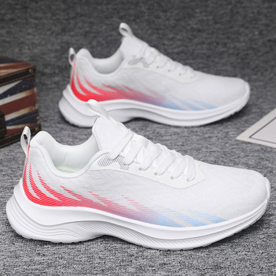 Damen leichte Lauf Sneakers mit atmungsaktiver Oberflächenstruktur EB
