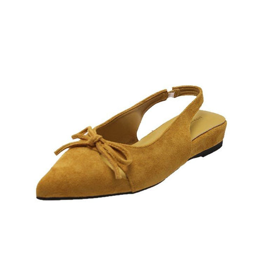 Damen Sling-Ballerinas mit dekorativem Schleifendetail und komfortablem Fußbett EB