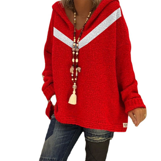 Damen Gemütlicher Kapuzenpullover EB