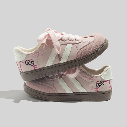 Damen Sneakers mit verspieltem Hello Kitty Design und weicher Dämpfung EB