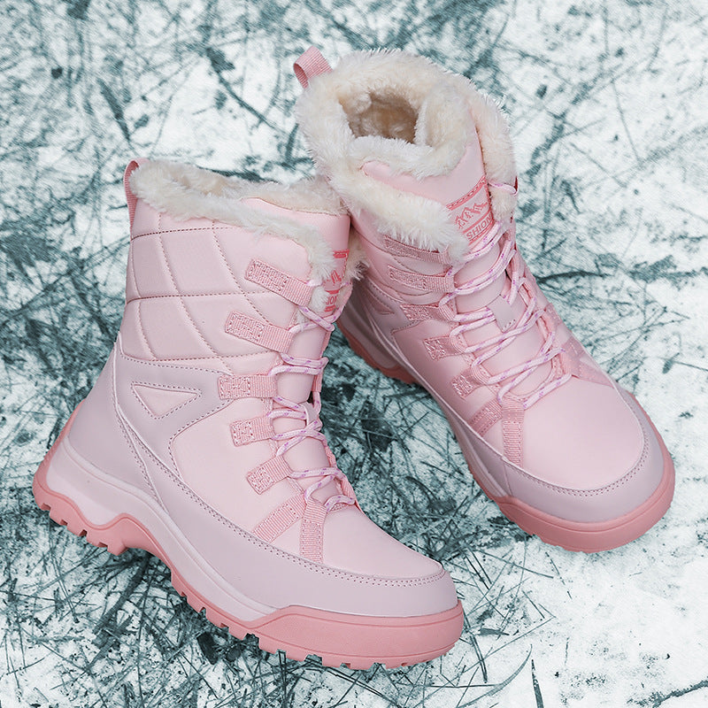 Damen Winterfunktionsstiefel mit isolierendem Warmfutter und rutschfester Sohle EB