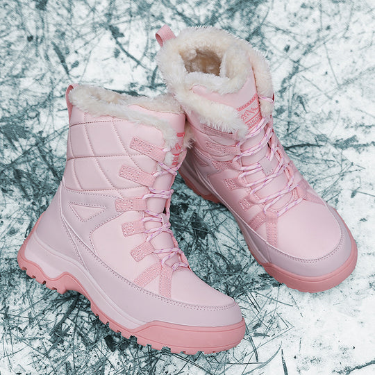 Damen Winterfunktionsstiefel mit isolierendem Warmfutter und rutschfester Sohle EB
