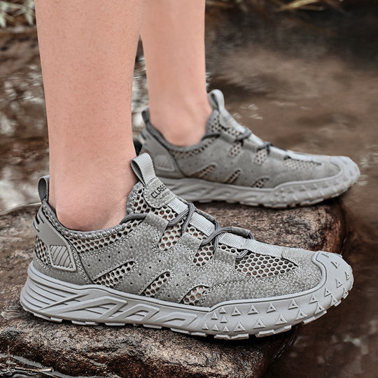 Damen Atmungsaktive Outdoor-Sneaker mit rutschfester Sohle EB
