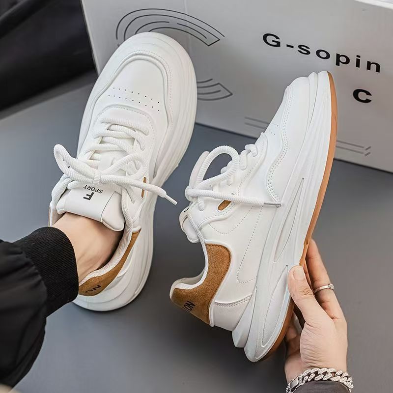 Damen moderne und atmungsaktive Sneakers mit gepolsterter Laufsohle EB