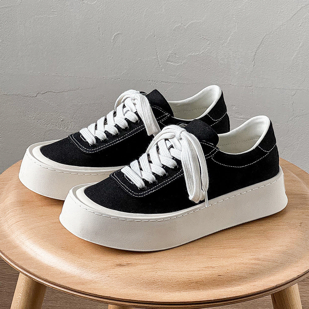 Damen Plattform Sneakers mit extraleichter Sohle und atmungsaktiven Materialien EB