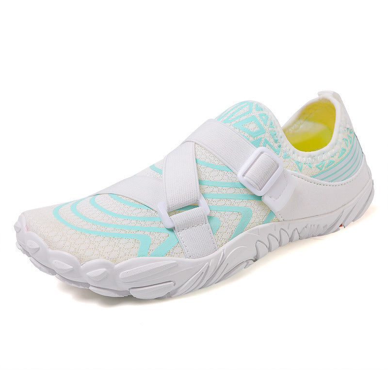 Damen Schwimmschuhe mit verstellbarem Klettverschluss und rutschfester Sohle EB