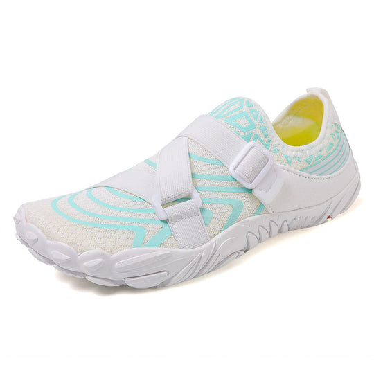 Damen Schwimmschuhe mit verstellbarem Klettverschluss und rutschfester Sohle EB