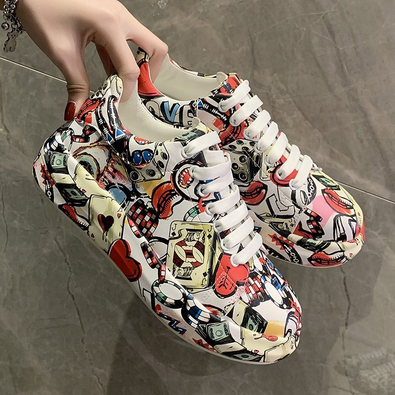 Damen trendige Sneakers EB