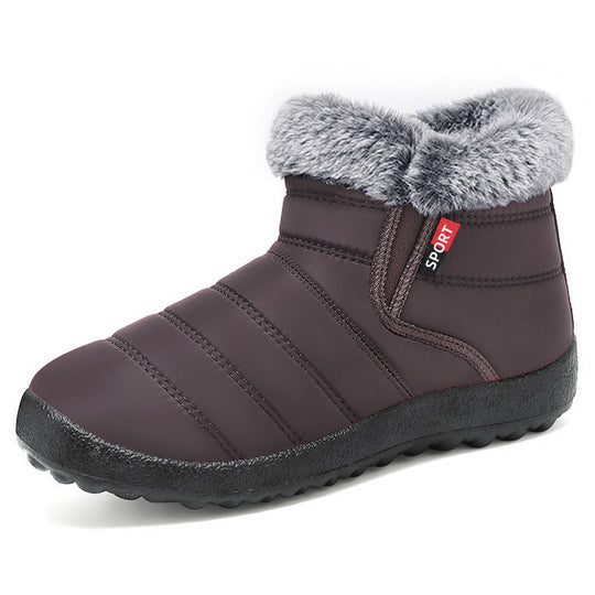 Damen Isolierte Winterstiefel mit rutschfester Sohle und kuscheligem Innenfutter EB