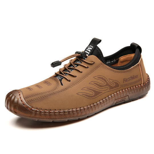 Damen Bequeme Sport-Casual Sneakers mit elastischen Schnürsenkeln EB