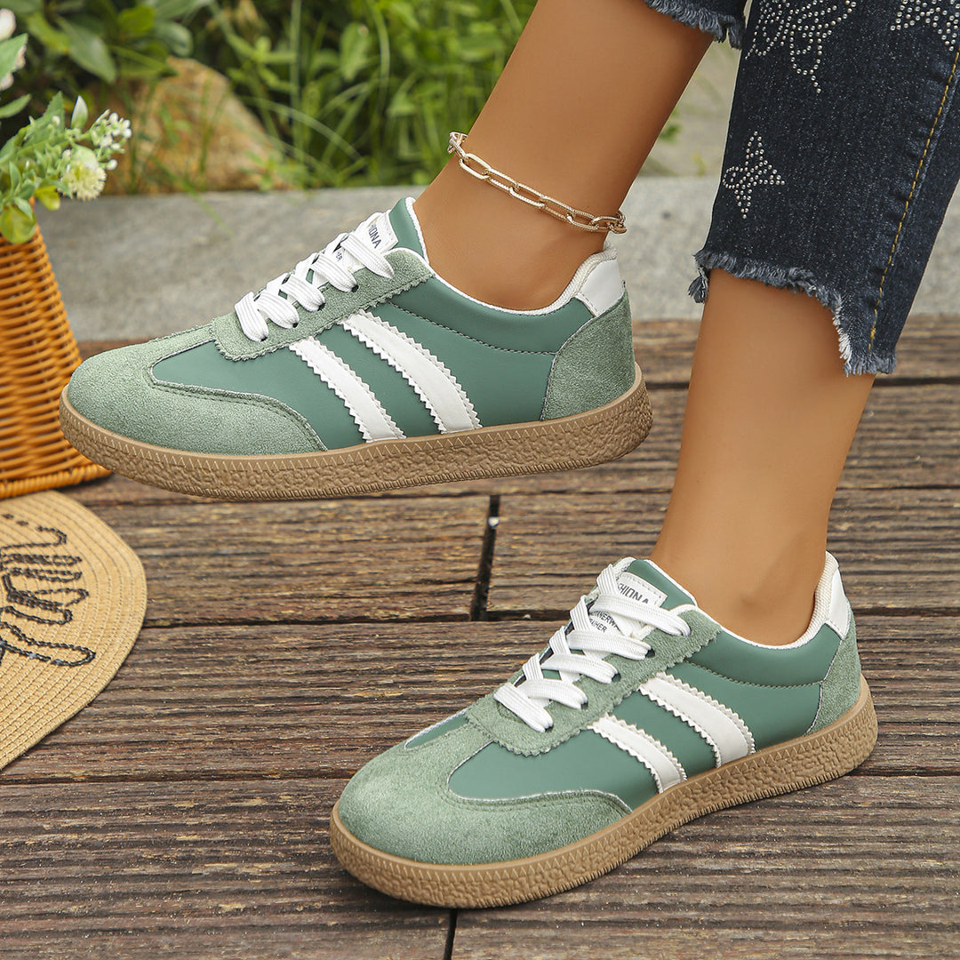 Damen Sportliche Sneakers mit modischem Design EB