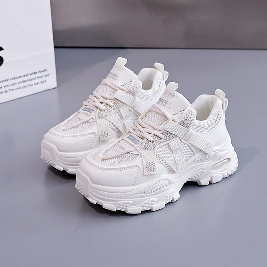 Damen Sportliche Sneakers mit atmungsaktiven Einsätzen EB