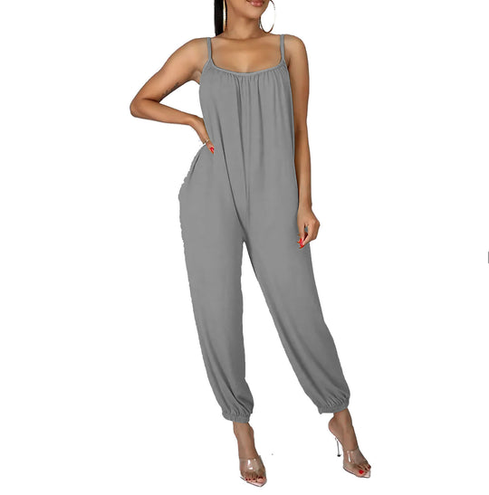 Damen Oversized Jumpsuit EB