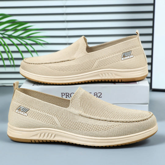 Damen Atmungsaktive Slip-On Schuhe mit komfortablem Fußbett EB