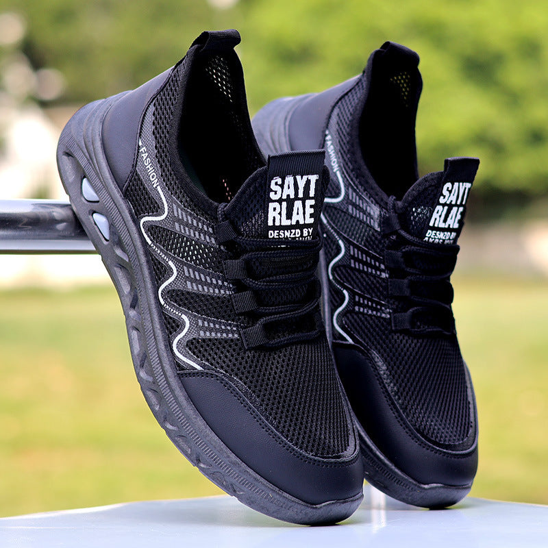 Damen Leichte und atmungsaktive Sportsneaker mit elastischem Design EB