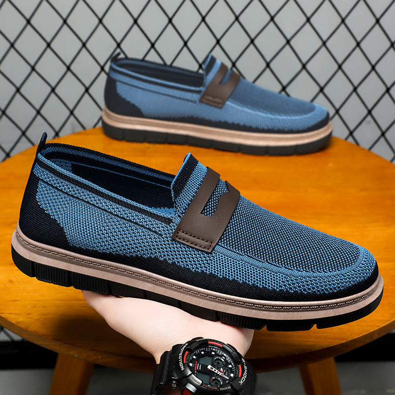 Damen Freizeit-Slipper mit innovativem Struktur-Obermaterial EB