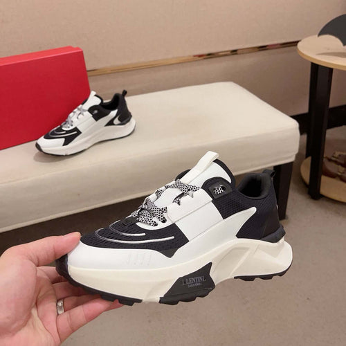 Damen Sportliche Chunky Sneakers mit innovativer Dämpfungstechnologie und rutschfester Sohle EB