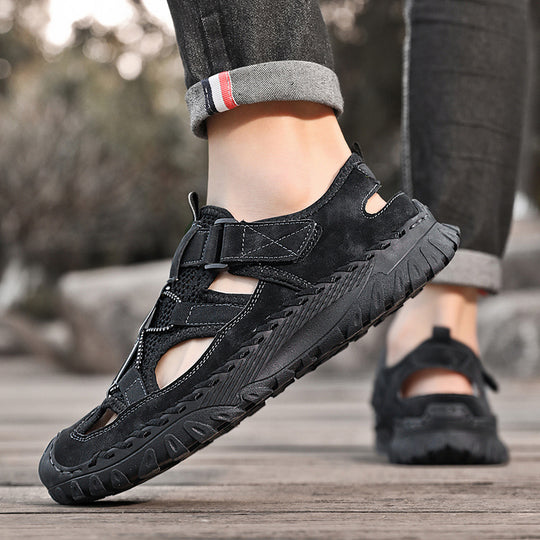 Damen Multifunktionale Freizeitsandalen mit atmungsaktivem Mesh und rutschfester Sohle EB